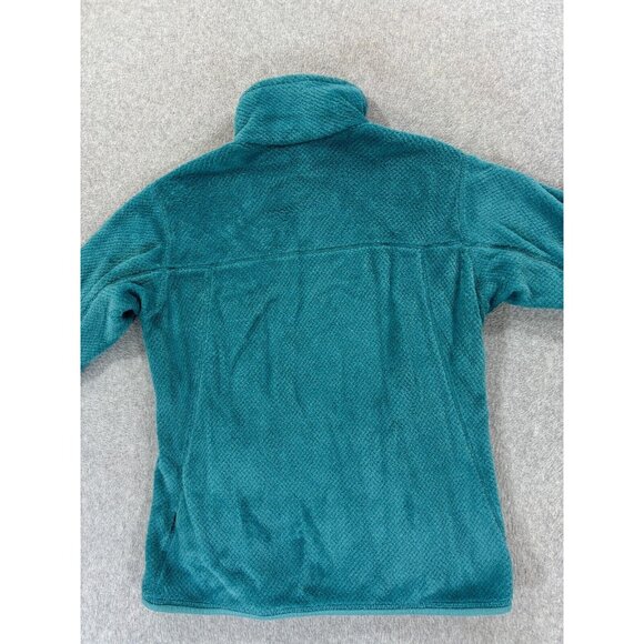 Patagonia Re-Tool 1/2 Snap Fleece Pullover (Women's Medium)‎ Green/Blue - Picture 12 of 12